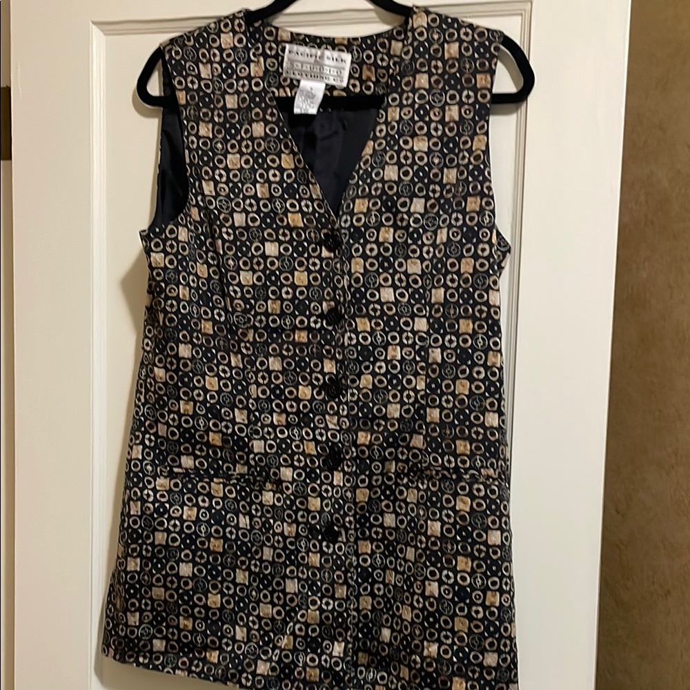 Stylish Black and Cream Women's Top